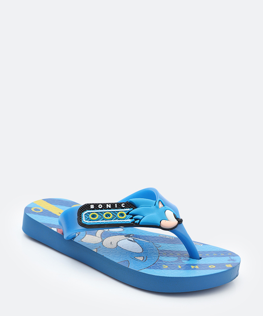 Chinelo Ipanema Infantil Sonic  Azul