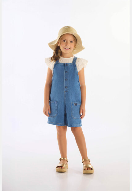 Image_Jardineira Unissex Infantil em Jeans Up Baby