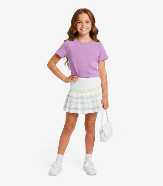 Image_Blusa Básica Infantil Manga Curta Lisa Soletex Roxo