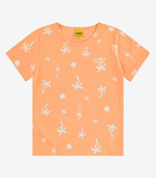 Image_Camiseta Infantil Meia Malha Rovi Kids Laranja