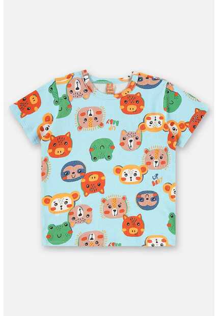 Pijama Infantil Masculino em Suedine Up Baby