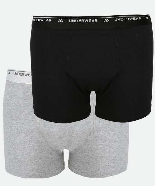 Kit 2 Cuecas Boxer Masculina Underwear