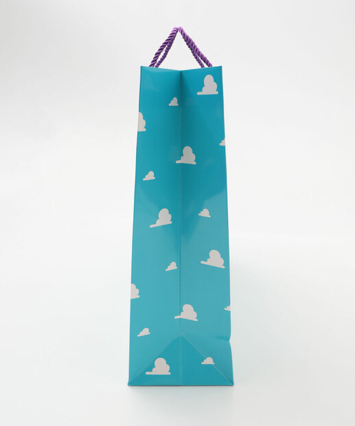 Embalagem Presente Sacola Toy Story Disney Azul