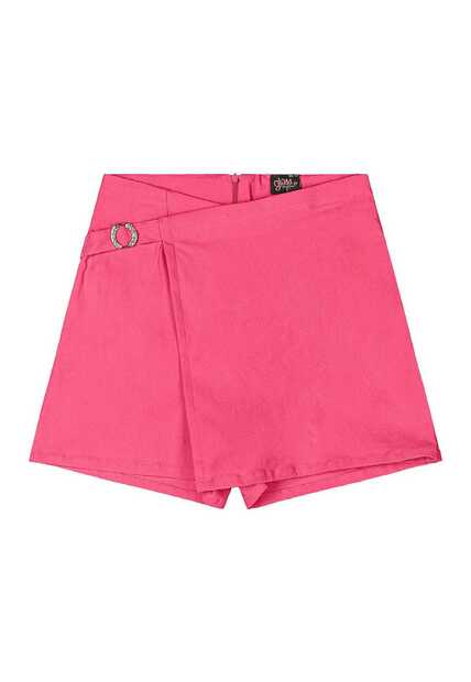 Conjunto com Top e Short-Saia Juvenil Gloss