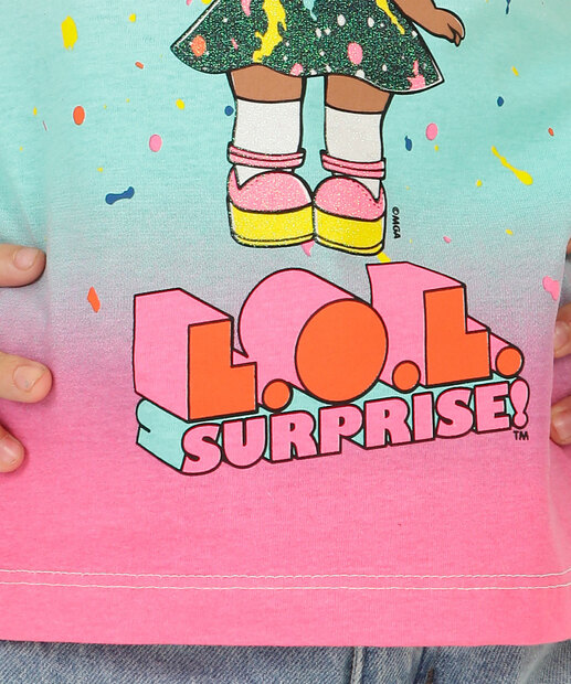 Camiseta Infantil Manga Longa Estampada Lol Tam 4 a 10