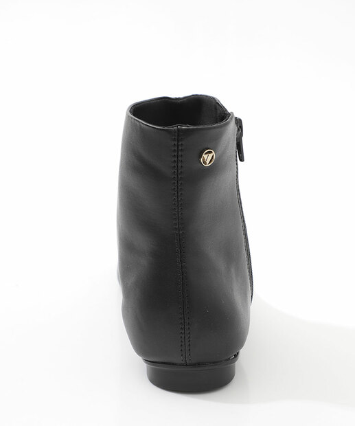 Bota Feminina Cano Curto Via Uno Preto