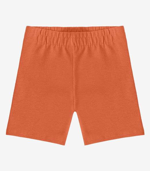 Bermuda Ciclista Infantil Básica Soletex Marrom