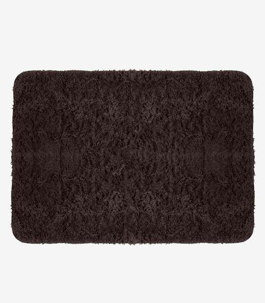 Image_Tapete Felpudo 100 cm x 140 cm Infinita Cor Marrom