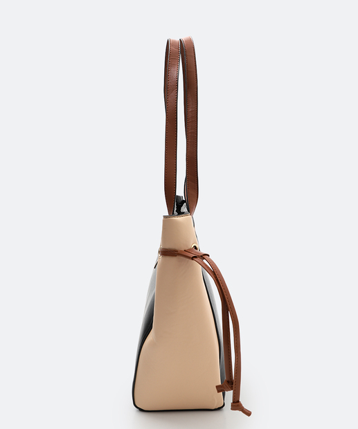 Bolsa De Ombro Tote Feminina Marisa Preto