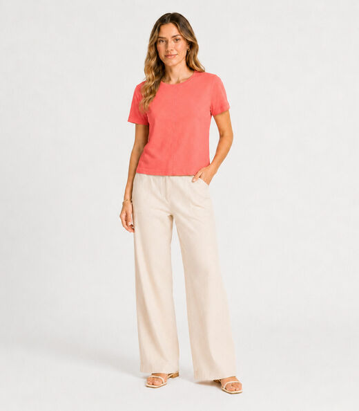 Blusa Feminina Lisa Select Laranja