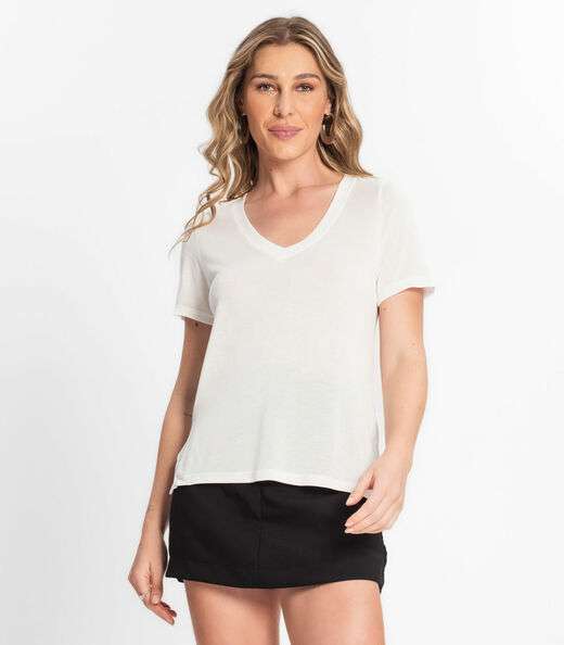 Image_Blusa Feminina Decote V Endless Bege