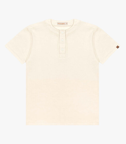 Camiseta Infantil Trick Nick Bege