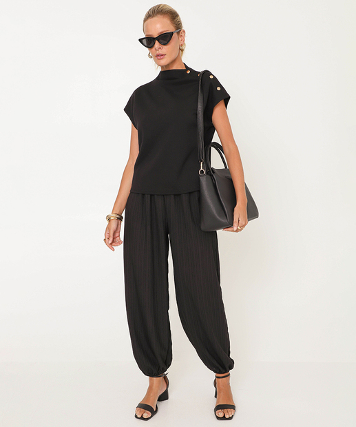 Image_Calça Feminina Aladim Textura Marisa Preto