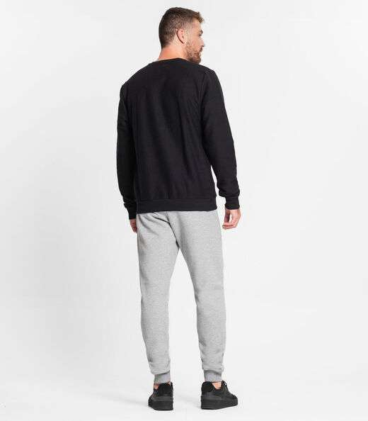 Calça Masculina Em Moletom Diametro Cinza