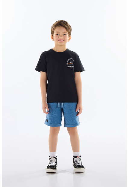Image_Conjunto Camiseta e Bermuda Infantil Quimby