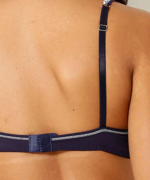 Sutiã Com Base E Com Bojo Laço Marisa 