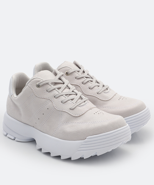 Tênis Feminino Casual Ramarim Off White