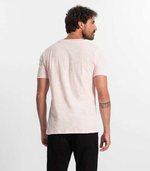Camiseta Masculina Diametro Rosa