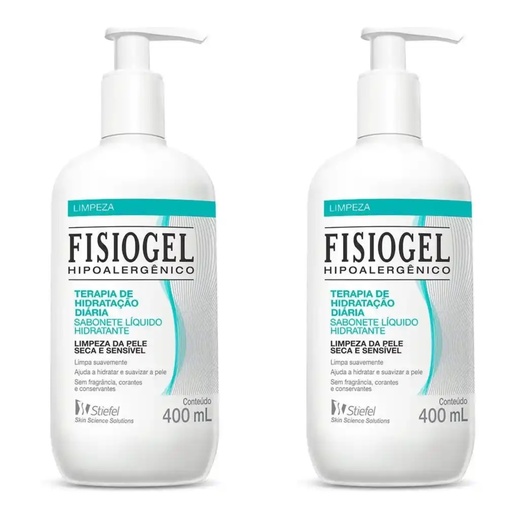 Image_Kit com 2 Unidades de Fisiogel Sabonete Líquido 400ml