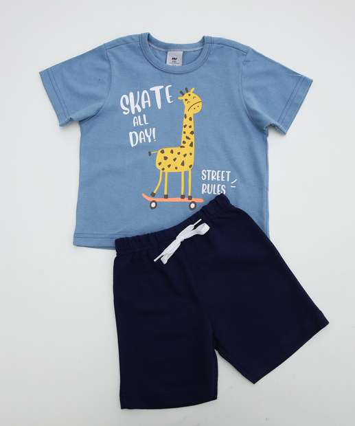 Image_Conjunto Infantil Estampa Girrafa MR Tam 1 a 3