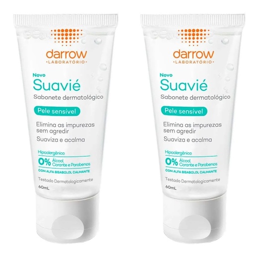 Image_Kit com 2 Unidades de Sabonete Líquido Suavié Pele Sensível Darrow 60ml
