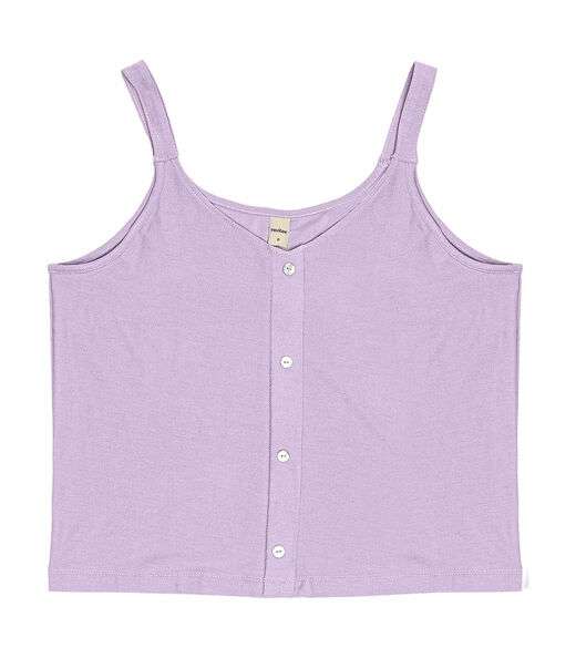 Camisa Sem Manga Decote V Feminina Rovitex Roxo
