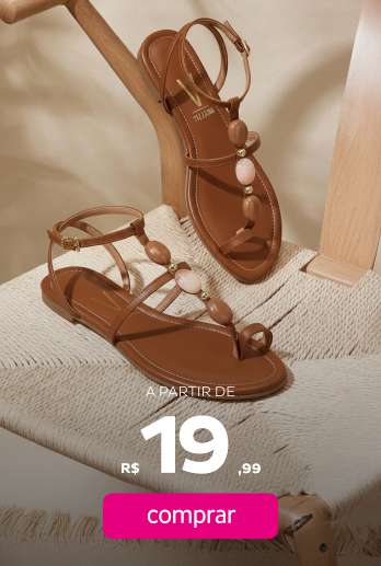 Calçados da Estação a partir de R$19,99