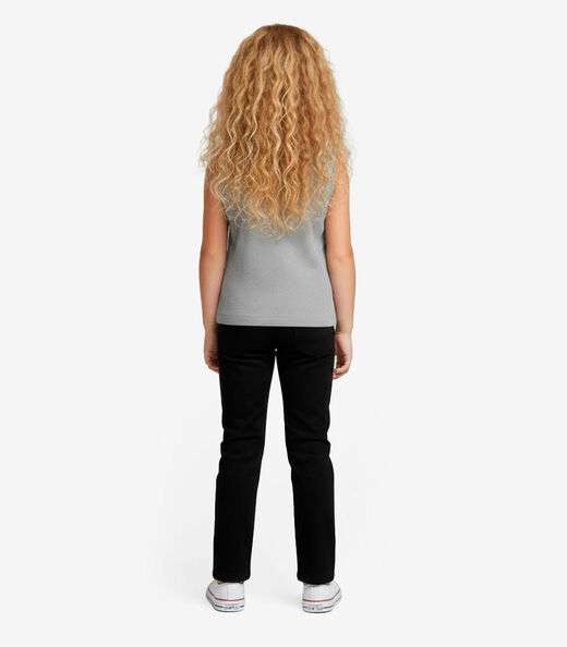 Regata Básica Infantil Lisa Soletex Cinza