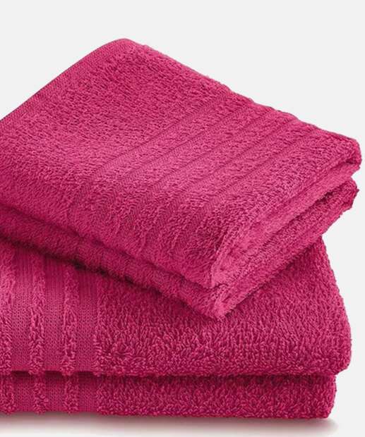 Jogo de Toalha Banho Felpuda Unique Lepper 3 Peças