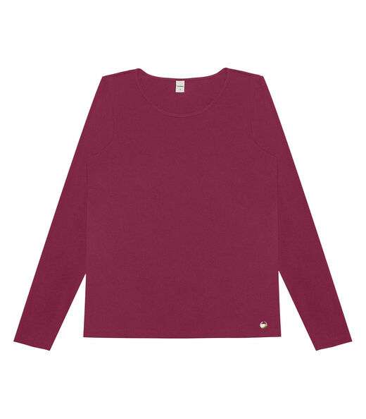 Blusa Feminina Manga Longa Rovitex Vermelho