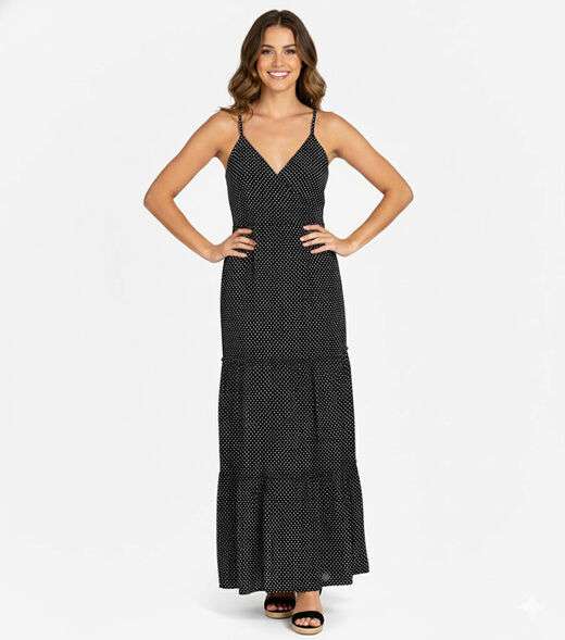 Image_Vestido Longo Feminino Transpassado Select Preto