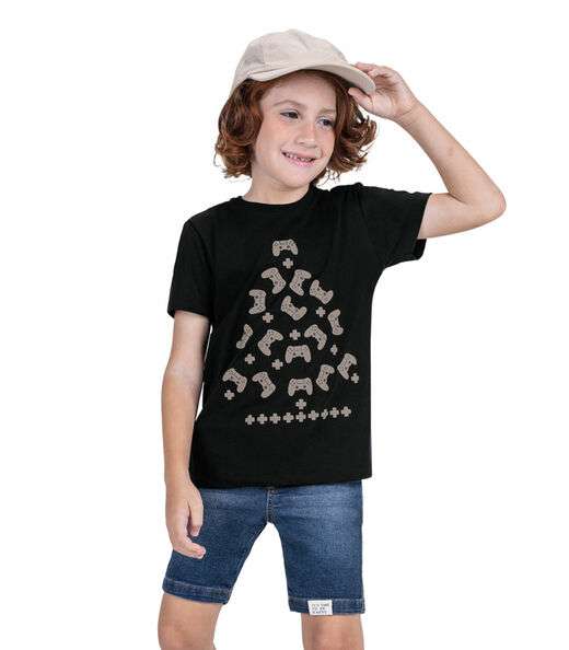 Image_Bermuda Infantil Jeans Trick Nick Azul