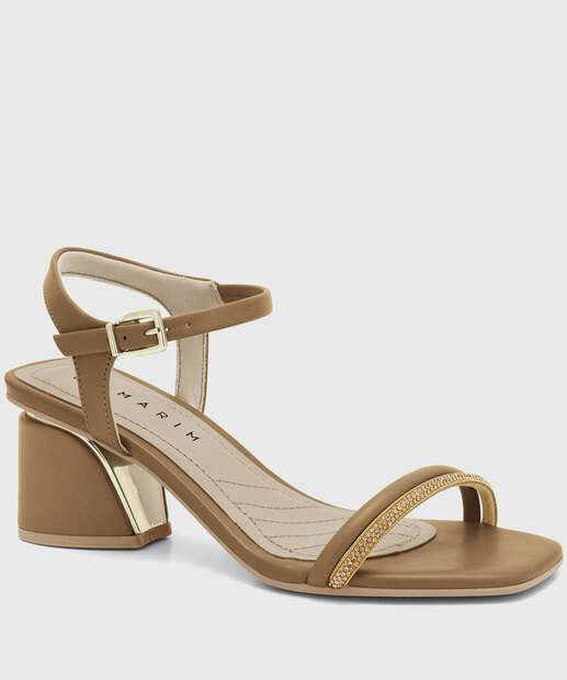 Image_Sandália Salto Grosso Feminina Strass Ramarim Bege 2428202