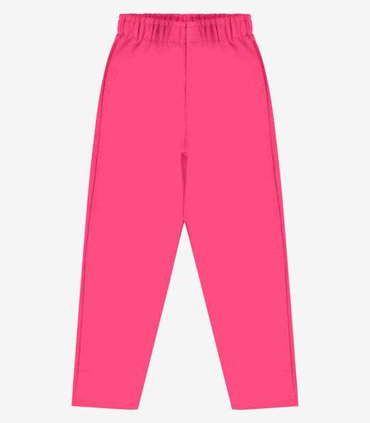 Image_Calça Infantil Moletom Rovitex Kids Rosa