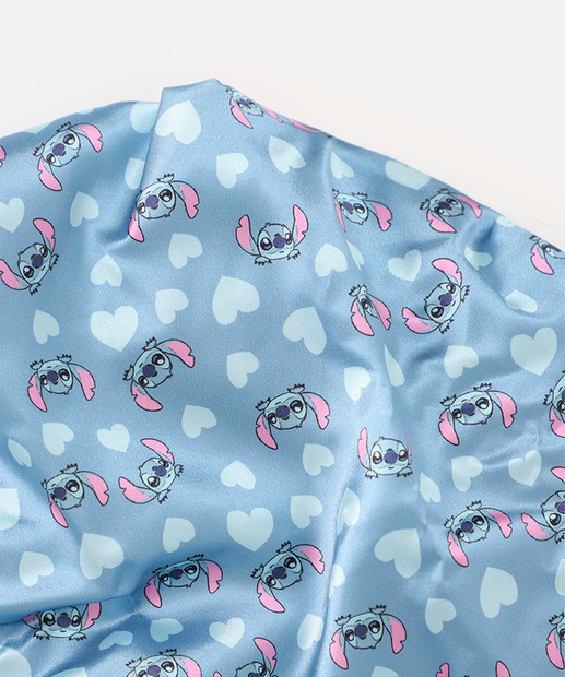Touca de Banho Feminino Stitch Azul