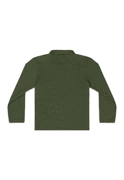 Camisa Polo Infantil em Piquet Quimby