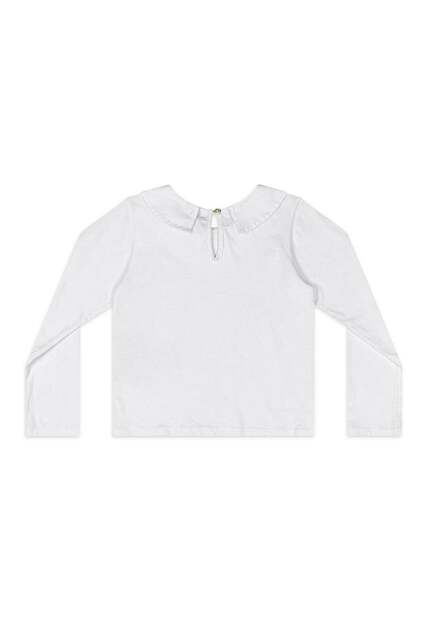 Blusa Infantil com Gola Coração Quimby