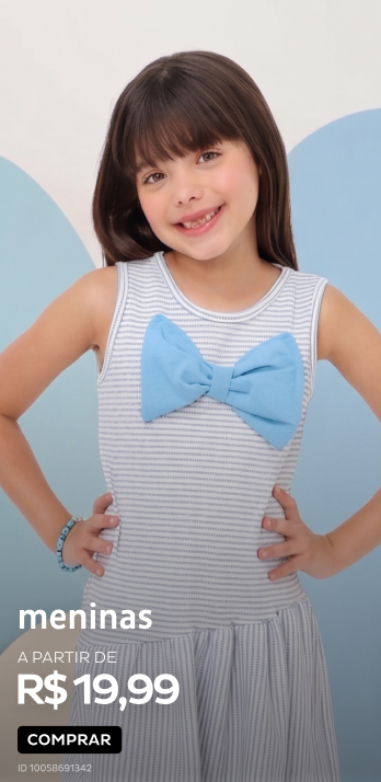 Infantil – Meninas a partir de R$19,99