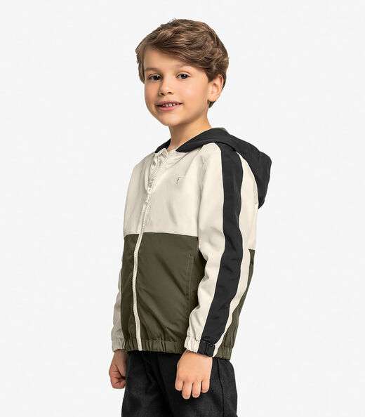 Jaqueta Infantil Em Microfibra Trick Nick Verde