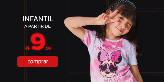 Infantil a partir de R$9,99