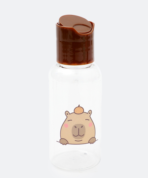 Kit De Viagem Feminino 3 Peças Capivara Marisa Marrom