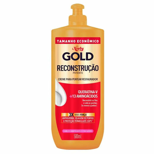 Image_Creme Para Pentear Niely Gold 500g Reconstrução