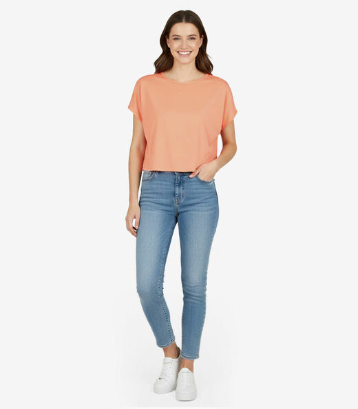 Blusa Feminina Infinita Cor Laranja