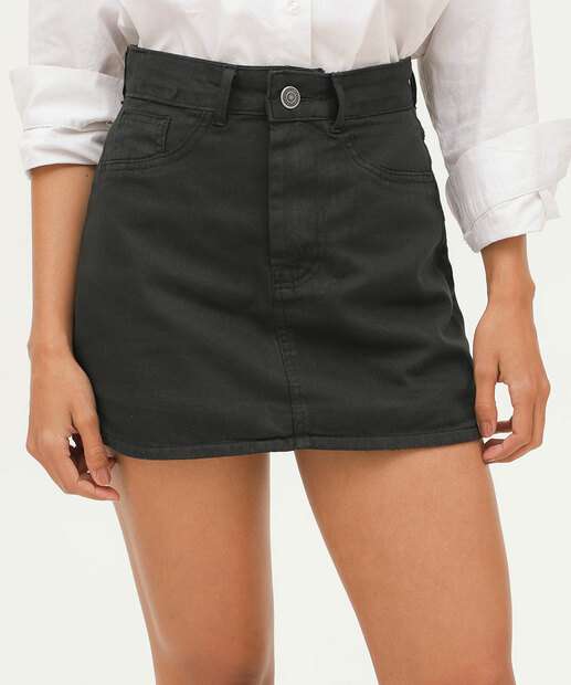 Short Saia Feminino Sarja Marisa