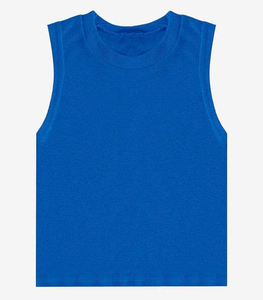 Regata Básica Infantil Lisa Soletex Azul