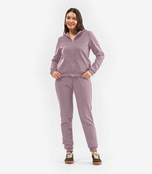 Image_Jaqueta com Capuz em Moletom Rovitex Rosa