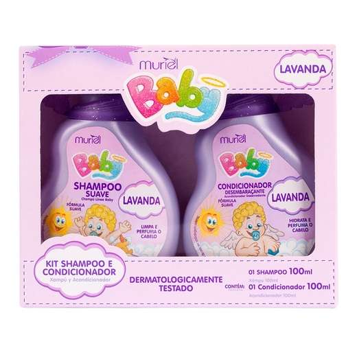 Image_Kit Muriel Baby Shampo e Condicionador Lavanda 100ml