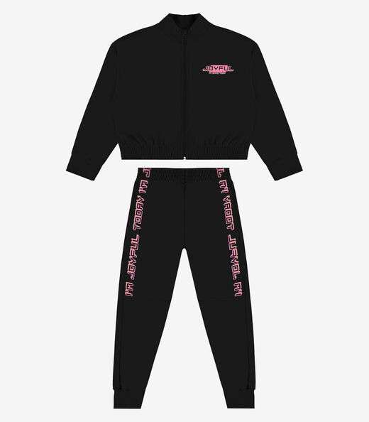Image_Conjunto Infantil Jaqueta E Calça Rovi Kids Preto