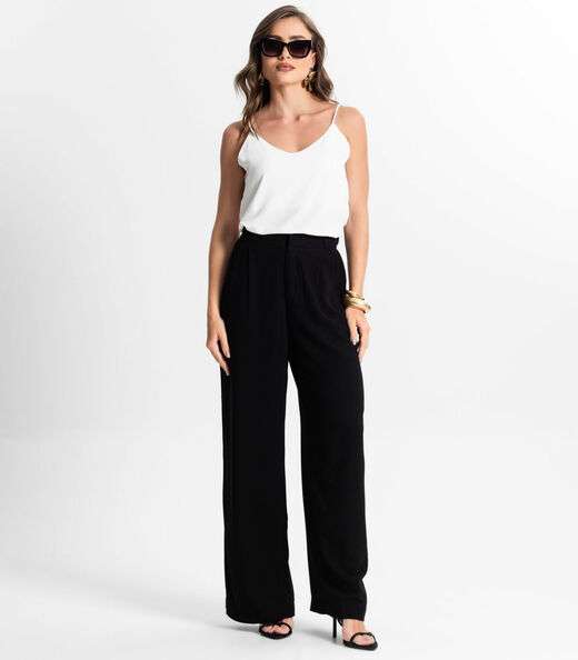 Image_Calça Pantalona Feminina Endless Preto