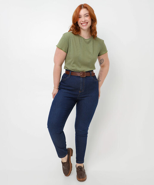 Image_Calça Plus Size Feminina Jeans Skinny 